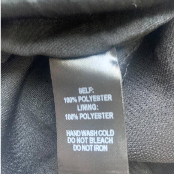 Lulus Mini Dress Black Sleeveless Cutout Bodycon Dress Size Large - Picture 7 of 10